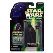 Hasbro Star Wars Power of The force CommTech Darth Vader Action Green Card, Figure