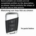 thumbnail image 2 of Fit for VW Key Fob Cover Smart Remote Car Key Case Shell Fit for Volkswagen Arteon Atlas Golf Alltrack Jetta GLI Passat, 2 of 7