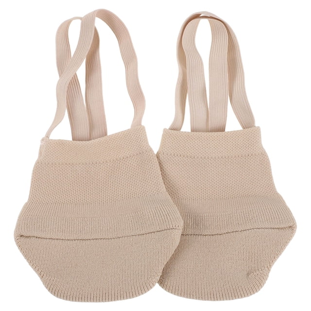 unbranded 1Par Calcetines Para Danza Y Yoga Con Suela De Media Punta Y Ajuste Cómodo Color Amarillo