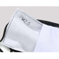 thumbnail image 3 of Mascarilla reutilizable con protección de ojos, mascarilla ajustable con válvula de respiración, mascarilla facial lavable filtros, mascarilla negro Baoblaze tapa de la válvula de respiración, 3 of 8
