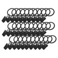 thumbnail image 1 of Anillos para cortinas con clips Clips para cortinas con anillos Accesorios de alto rendimiento Paquete de 30 unidades de 25 cm interiores, 1 of 9