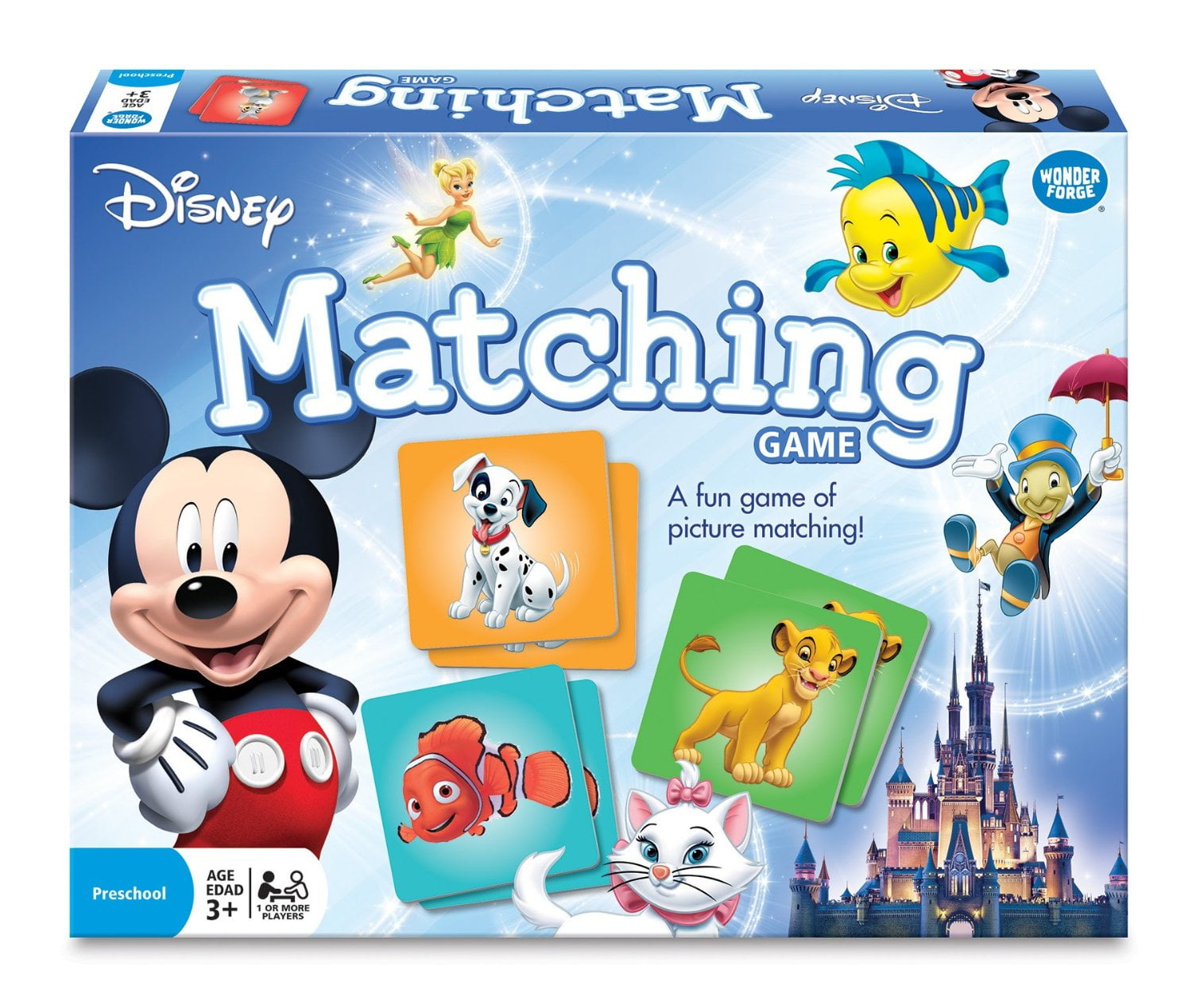 Games Disney World of Disney Matching Toys New Gifts Licensed