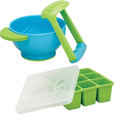 Annabel Karmel FreshFoods Freezer Tray with Mash & Serve Bowl Bundle