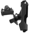 thumbnail image 3 of Fishing Rods Mount Holder, Fishing Rod Clamp Durable Adjustable 360° Multi-speed Rotation Black  For Fishing Boats For Kayaks A Type, 3 of 8