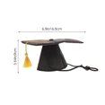 thumbnail image 2 of 2pcs Black Graduation Caps with Tassels Pet Toys Costumes Dress Up Accessories Graduation Ceremony Hat Photo Props for Pet Dog Cat, 2 of 4