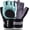 Blue Wrist Wraps, variant on Atercel Workout Gloves for Men Women Gym Weight Lifting Gloves With Full Palm Protection Aqua, M