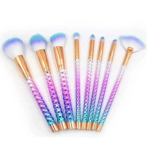 Kaleidoscopic Chiseled Makeup Brush Set