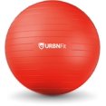 thumbnail image 1 of Pelota de ejercicio URBNFit de 66 cm, antiestallido, roja, con bomba, 1 of 9