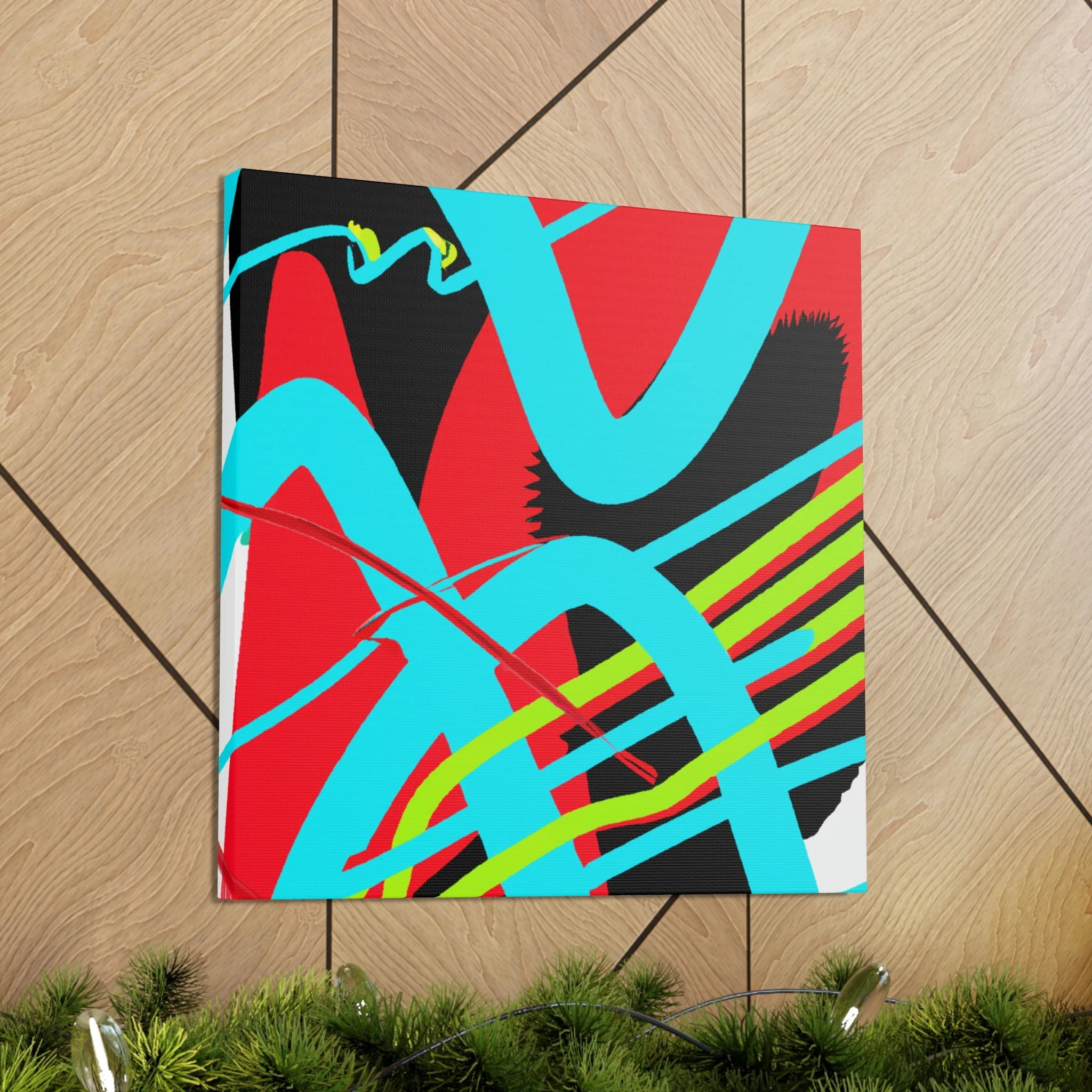 Vibrant Brilliance Blazing - Canvas