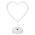 thumbnail image 4 of Luces de neón, luces de neón, lámpara portátil en forma de corazón, luz nocturna, diseño exquisito, 4 of 8