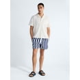 thumbnail image 2 of Free Assembly Men's Textured Camp Shirt with Short Sleeves, Sizes S-3XL, 2 of 6