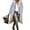 03#Light Blue, variant on Dwralegc Long Winter Coats for Women Parka Sherpa Lined Thick Jackets Reversible Fleece Overcoats Shearling Down Jacket Puffer Outerwear Winter Long Coat Light Gray M