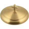 thumbnail image 1 of Mayur Export Stainless Steels Stainless Steel Stainless Steel Mayur Export Stainless Steel Communion Trays Lid Cup Tray Lid for Churches Mayur Export Stainless Steel Communion Supplies (Gold Matte), 1 of 1