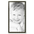 thumbnail image 2 of ArtToFrames 20" x 38" Black Panel With Silver Lip Picture Frame, 20x38 inch Multi Wood Poster Frame (WOM-5093), 2 of 7