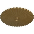 thumbnail image 3 of 47 5/8"OD x 2"P Shakuras Ceiling Medallion (For Canopies up to 6 1/2"), Hand-Painted Pale Gold, 3 of 5
