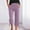 Light Purple, variant on Hauaitttt Women's Solid Color Drawstring Cropped Linen Pants Casual Capri TrousersTrousers Casual Pants for Women for Work Tall Womens Work Pants Business Casual Women Workout Pants Casual Summer