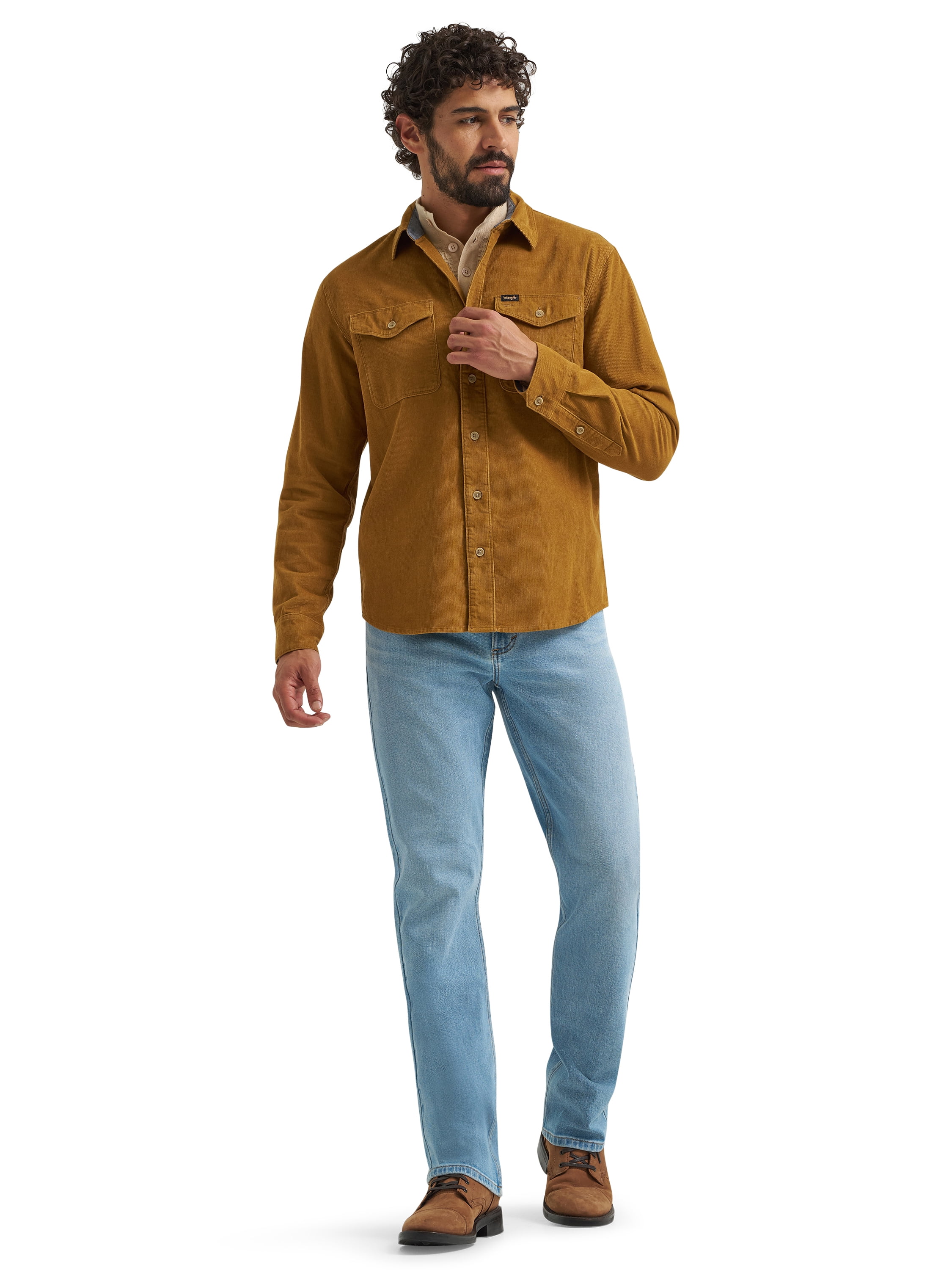Wrangler® Men's Corduroy Overshirt, Sizes S-3XL