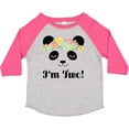thumbnail image 3 of Inktastic 2nd Birthday Panda Face 2 Year Old Girl Girls Toddler T-Shirt, 3 of 5