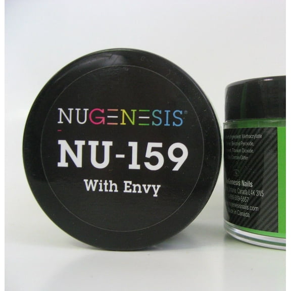 NUGENESIS Nail Color Dip Dipping Powder 1.5oz/jar - NU159 With Envy