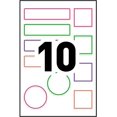 thumbnail image 3 of Avery Self-Laminating Waterproof Labels for Kids Gear, Lunch Boxes, Assorted Colours, Assorted Shapes (2363), 3 of 3