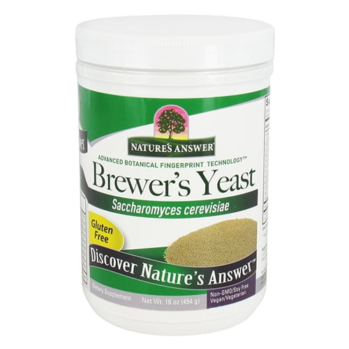 Natures Answer Brewers Yeast, GlutenFree 16 Oz, 3 Pack