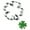 four-leaf clover, variant on St. Patrick's Day Shamrock Cookie Cutters Set - 10PCS Stainless Steel Clover Baking Molds for Biscuit, Fondant & Cake Decoration