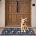 thumbnail image 4 of Dark Blue Christmas Pattern Door Rugs,Washable Non Slip Door Mats Indoor,Decorative Door Mats,Entry Mat Indoor for Entrance,Bedroom,Kitchen,Bathroom,16"x47", 4 of 6