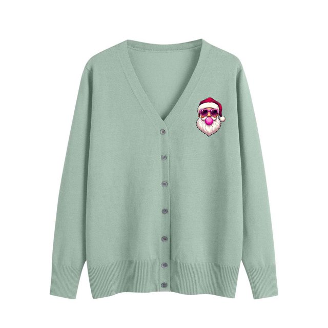 COM1950s Chandails pour Femmes, Cardigan de Printemps pour Femmes, Manches Longues, Grande Taille, Extérieur Tricoté, Cardigan pour Femmes, Chandails Cardigan pour Femmes, Chandails Grande Taille pour Femmes