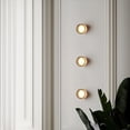thumbnail image 4 of 2X Lámparas de Pared LED para Dormitorio, Mesita de Noche, Interior, Exterior, Aplique Redondo LED, Accesorios de Iluminación, Luminaria de Fondo, Luz Acrílica, e, 4 of 5