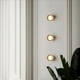 thumbnail image 4 of 2X Lámparas de Pared LED para Dormitorio, Mesita de Noche, Interior, Exterior, Aplique Redondo LED, Accesorios de Iluminación, Luminaria de Fondo, Luz Acrílica, e, 4 of 5