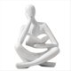 thumbnail image 1 of Esculturas de Pensadores, Adorno de Lectura de Estatua de Resina de Pensadores Blancos, DecoracióN de Escultura de Pensadores, DecoracióN de Libros B, 1 of 6