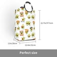 thumbnail image 2 of Xecao Kawaii Mexican Avocado for Laundry Basket,Collapsible Large Laundry Hamper,Wash Bag for Laundry Room, Rolling Laundry Basket with Handles, 2 of 5