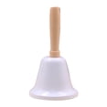 thumbnail image 1 of Loud Hand Call Bell with Wooden Handle，Christmas Jingle Bells, 1 of 5