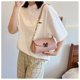 thumbnail image 5 of Bolso de mano con textura para mujer, nuevo y moderno bolso cruzado de hombro versátil, diseño de nicho, bolso de hombro bajo el brazo de color sólido, 5 of 5