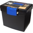 thumbnail image 2 of Archivador portátil Storex con tapa de almacenamiento de suministros XL con cierre, 2 of 8