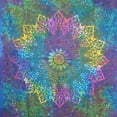 thumbnail image 2 of Gypsie Blu Mandala Twin Hippie Wall Tapestry Boho Wall Hanging Beach Bedspread Living Room Decor Bedsheet Tapestries, 2 of 3