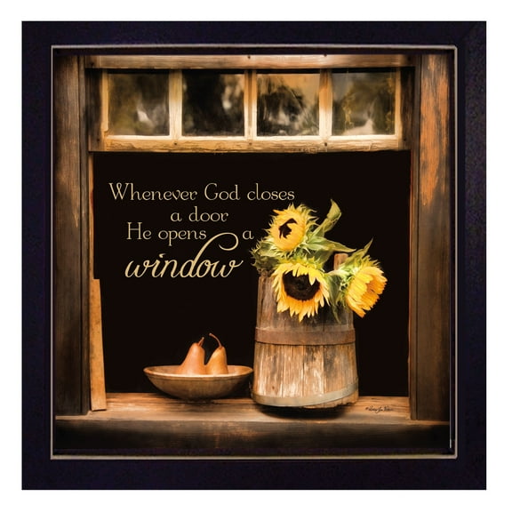 God Opens Windows By RobinLee Vieira Printed Wall Art Wood Multi-Color