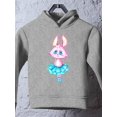 thumbnail image 3 of Bunny Ballerina Hoodie Toddler -Image by Shutterstock,  5 Toddler, 3 of 4