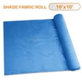 thumbnail image 5 of TANG Sunshades Depot 16' x 11' Shade Cloth 180 GSM HDPE Blue Fabric Roll Up to 95% Blockage UV Resistant Mesh Net, 5 of 5