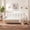 Beige, variant on 69" Soft Teddy Fleece Sofa Bed, Couch with 3-Speed Convertible Design, Futon with Stable Durable Frame for Living Room Small Spaces, Pink
