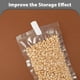 thumbnail image 3 of Bolsa de almacenamiento de compresión al vacío, Clips, sellador de cremallera reutilizable para ropa, ropa de cama y conservación de alimentos, sellador de bolsa único, 5 uds., 3 of 6