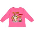 thumbnail image 3 of Inktastic My Mimi Loves Me Monkey Boys or Girls Long Sleeve Toddler T-Shirt, 3 of 5