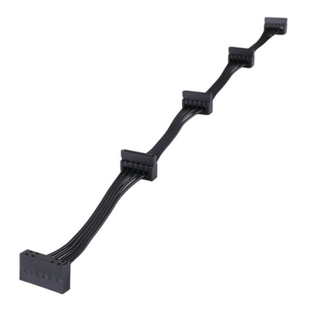 YROHGKPN SATA Power Cable Splitter 1 to 4 Sata 15Pin Hard Drive Power Supply Extension