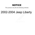 thumbnail image 2 of TOR Front Suspension Ball Joint and Tie Rod End Kit for Car 2002-2004 Jeep Liberty - Left Right Side (Driver Passenger) KTR-102431, 2 of 2