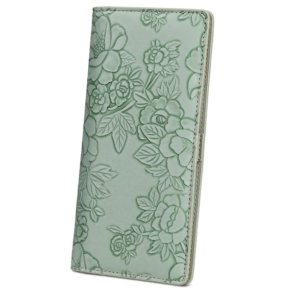 FALAN MULE Ultra Slim Thin Women Wallet RFID Blocking Card Holder Leather Bifold Ladies Wallet