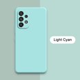 thumbnail image 1 of Funda de teléfono de silicona líquida cuadrada oficial para Samsung Galaxy A13, A23, A33, A53, A73, 5G, fundas traseras de móvil suaves e impermeables Fivean unisex, 1 of 2