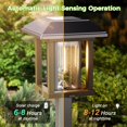 thumbnail image 3 of Luces solares para senderos XMCOSY+ de doble tono, 25 lm, resistentes al agua IP65, 3 of 9