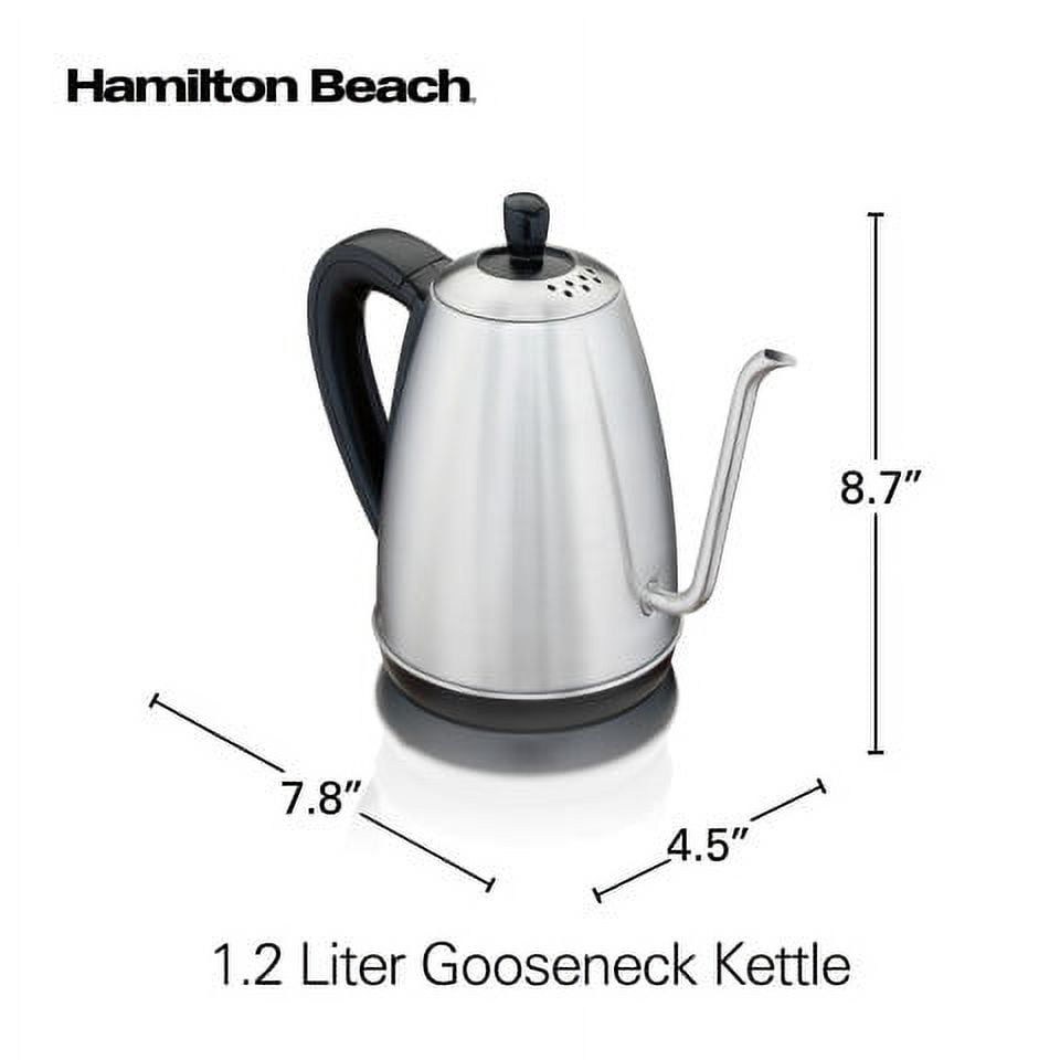 Qxttech 40 Quarts Stainless Steel Gooseneck Kettle