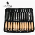 thumbnail image 1 of 12PCS Wood Chisel Tool Set Sturdy Chisel Round Nose Chisel Inclined Wood Turning Chisel 3 Straight Chisel V-type Straight Cutting Tool Bending Chisel Wood Chisel, 1 of 5
