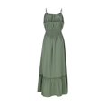thumbnail image 4 of WILLBEST Robes Chambray pour Femmes 2024 Robe Longue Maxi à Bretelles Spaghetti Tenue de Plage pour Col Décontracté, 4 of 7